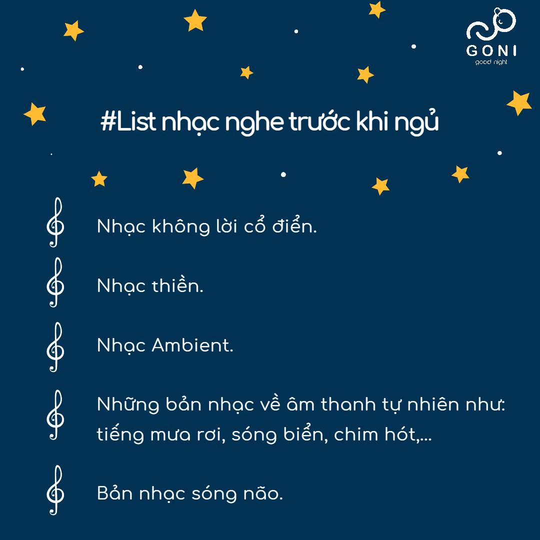 Tip ngủ sảng khoái #2 - List nhạc nghe trước khi ngủ 3 Một số thể loại nhạc nghe trước khi ngủ