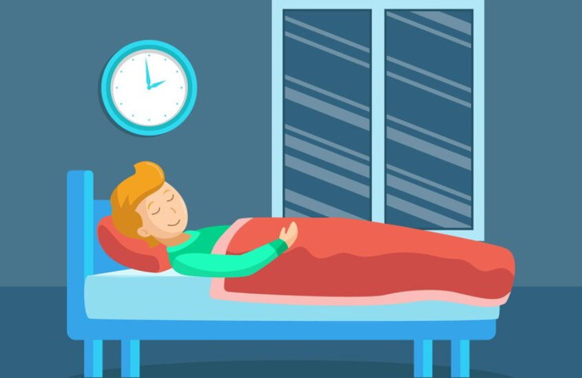 Tư thế ngủ đúng giúp toàn bộ cơ thể được thoải mái và thư giãn