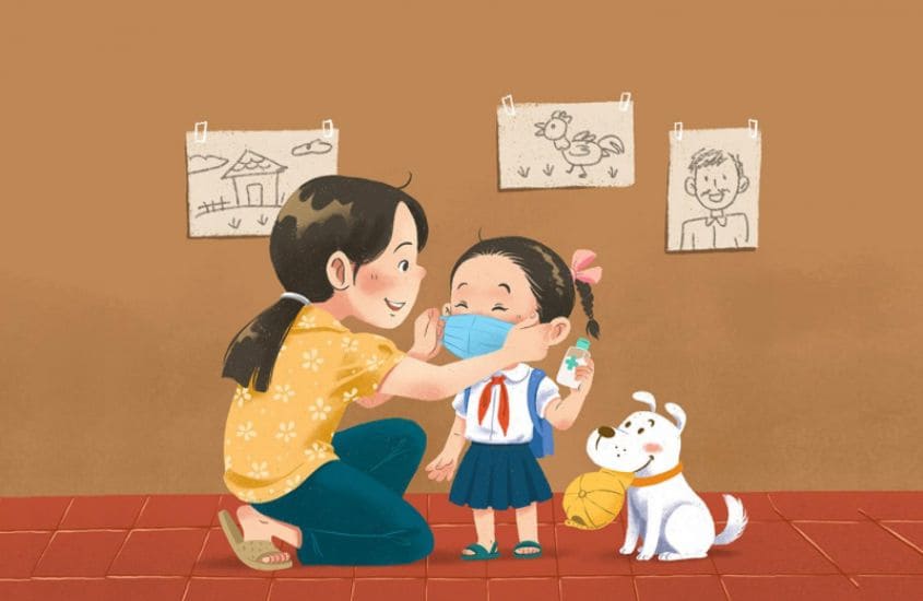 Bài thơ: Giúp Mẹ