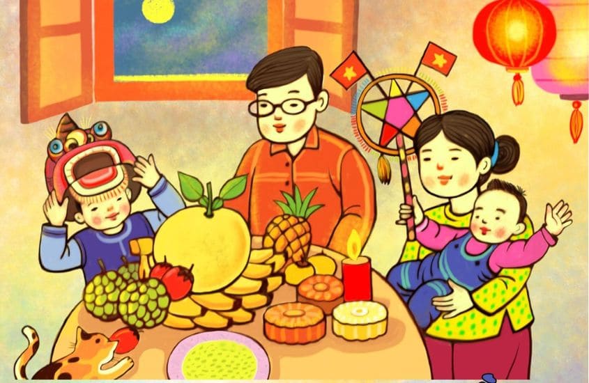 Bài thơ Bé yêu Trăng