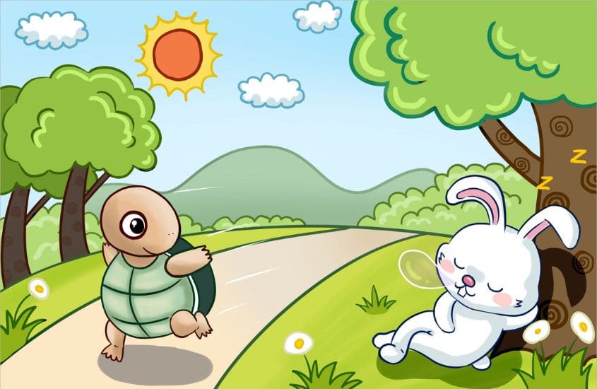 Câu chuyện Rùa và Thỏ