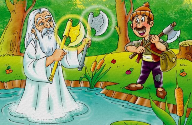 Truyện cổ tích Ba lưỡi rìu