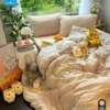 Bộ chăn ga gối Goni Chill màu Beige