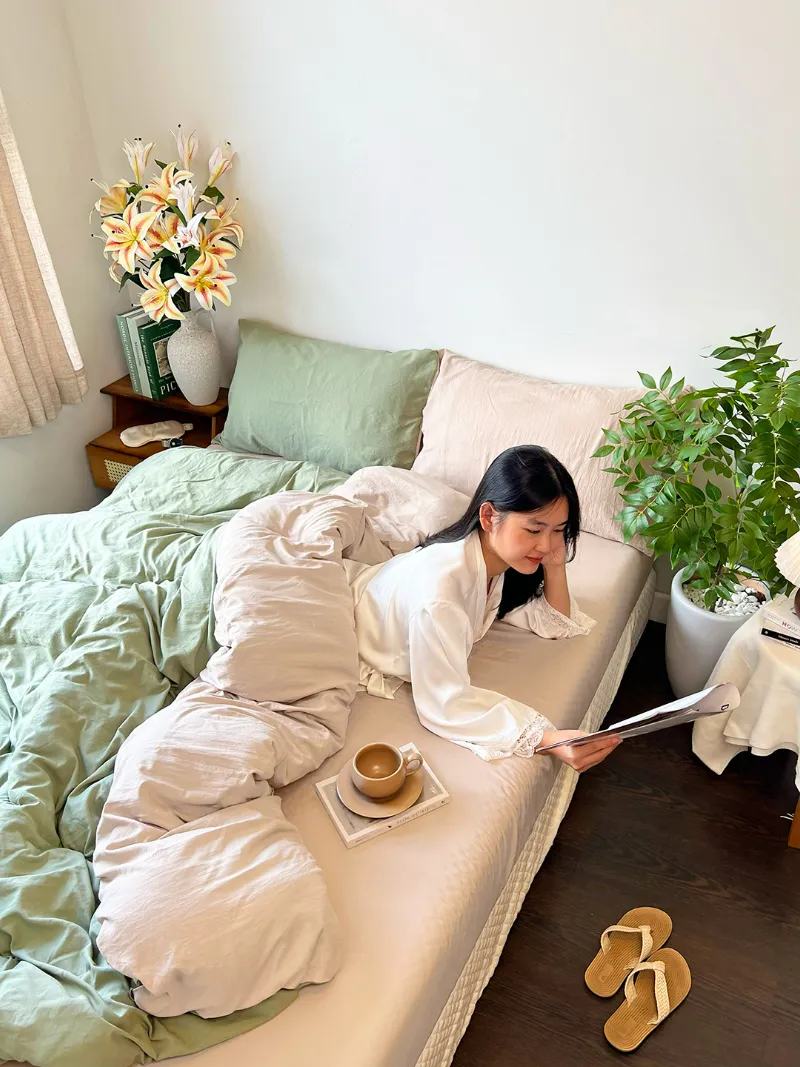 Sảng khoái tinh thần, khỏe mạnh cơ thể khi thức giấc.