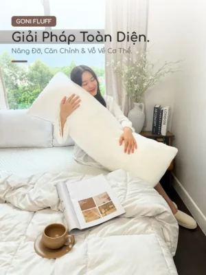 Bộ ruột chăn gối Goni Fluff - Ảnh 4