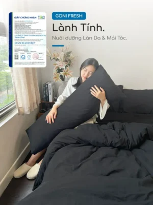 Vỏ gối ôm chữ nhật Goni Fresh - Ảnh 3