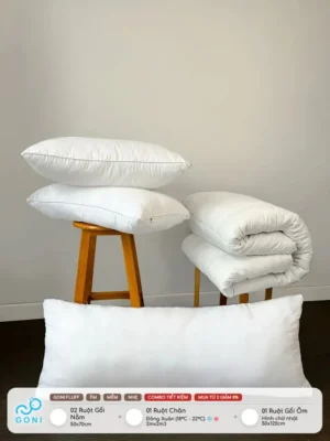 Bộ ruột chăn gối Goni Fluff