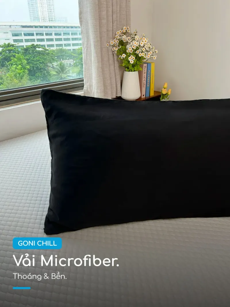 Vỏ gối ôm chữ nhật Goni Chill 49 Vỏ gối ôm Goni Chill hiện đại